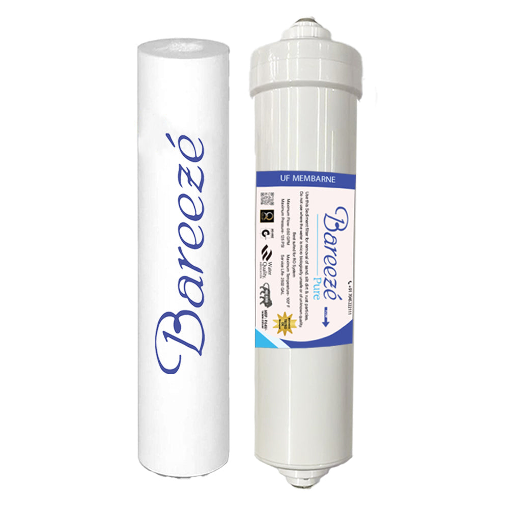 Bareeze Pure Compatible Filter Service Kit for Kent Grand RO+UF Water Purifier