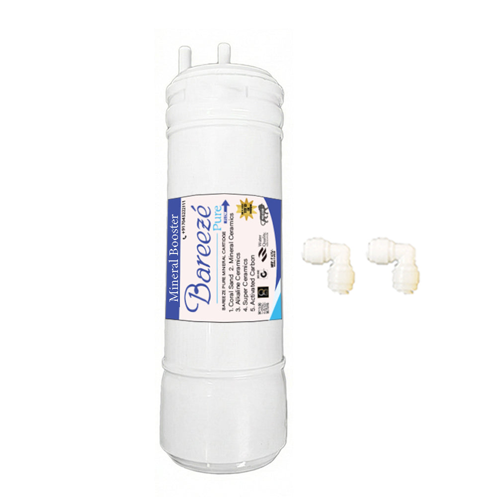 Barreze Pure 7 Inch Mineral Booster Filter for LG Water Purifier | Enhances Taste & Adds Essential Minerals