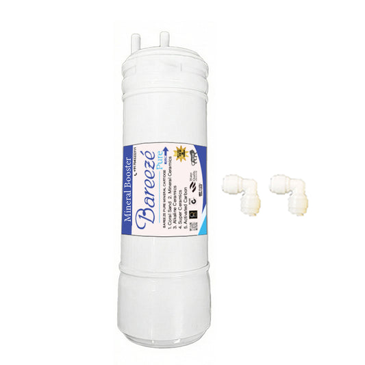 Barreze Pure 7 Inch Mineral Booster Filter for LG Water Purifier | Enhances Taste & Adds Essential Minerals