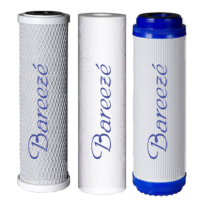 Bareeze Pure Compatible Filter Service Kit for Kent Excell Plus RO+UF+UV+TDS Water Purifier