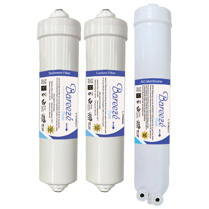 Bareeze Pure Compatible Filter Service Kit for Kent Grand RO+UF Water Purifier