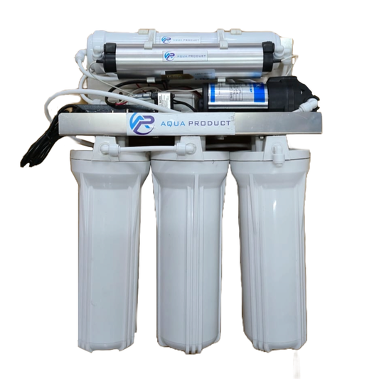 Aqua Product Electrical 5 Stage UV Water Purifier With Booster Pump For Corporation Water Only Suitable upto 200tds