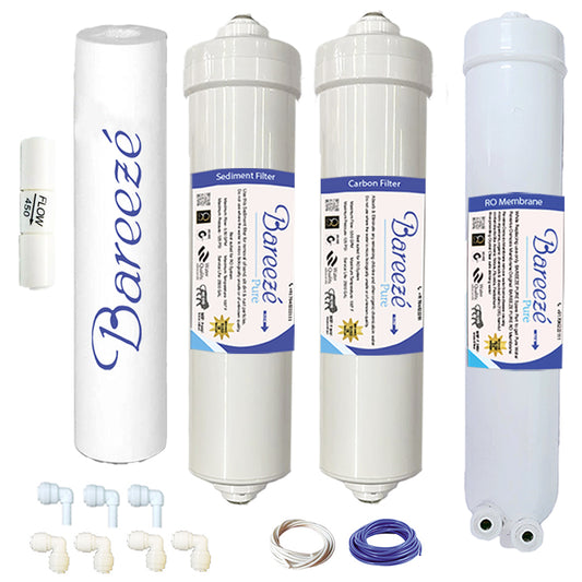 Bareeze Pure Compatible Filter Service Kit for Bluestar Edge RO+UV Water Purifier