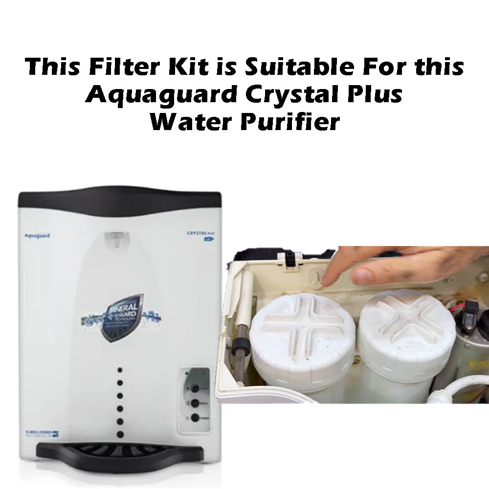 Aquaguard Crystal Plus Water Purifier Full-Service Replacement Kit – compatible filter kit – AquaProduct.in