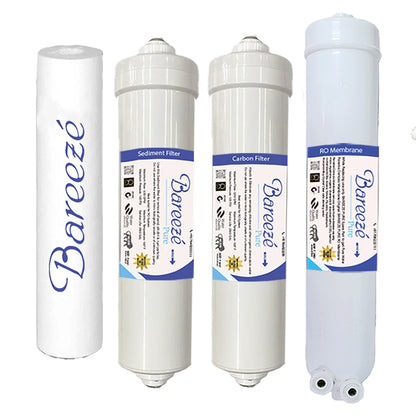 Bareeze Pure Compatible Filter Service Kit for Bluestar Edge RO+UV Water Purifier