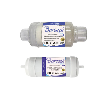 Bareeze Pure Service Filter Kit Compatible with Aquaguard Aquasure Splash RO+UF+MTDS Water Purifier