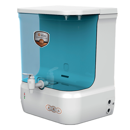 Aqua Mars UV+UF+Alkaline Water Purifier Premium Metallic Aqua Green (9L) For Corporation Water Works upto 200tds (Not Suitable For Borewell Or Tanker Water)