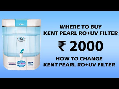 Bareeze Pure Service Filter Kit for Kent Pearl RO+UV Water Purifier One Year Service Kit for Kent Pearl RO+UV Water Purifier