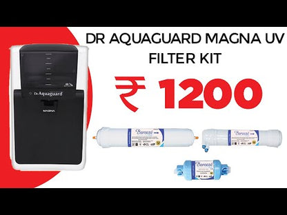 Bareeze Pure Filter Kit For DR Aquaguard Magna UV Service Filter Kit For dr Magna UV