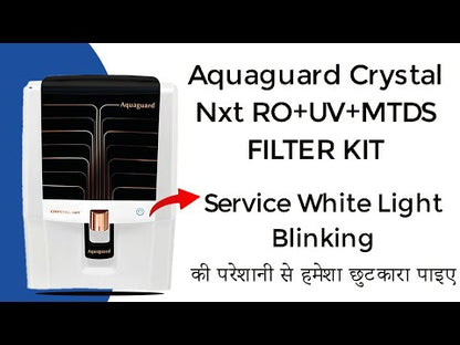 Bareeze Pure RO Full Filter Kit for Aquaguard Crystal NXT RO+UV+MTDS With Bypass Pcb