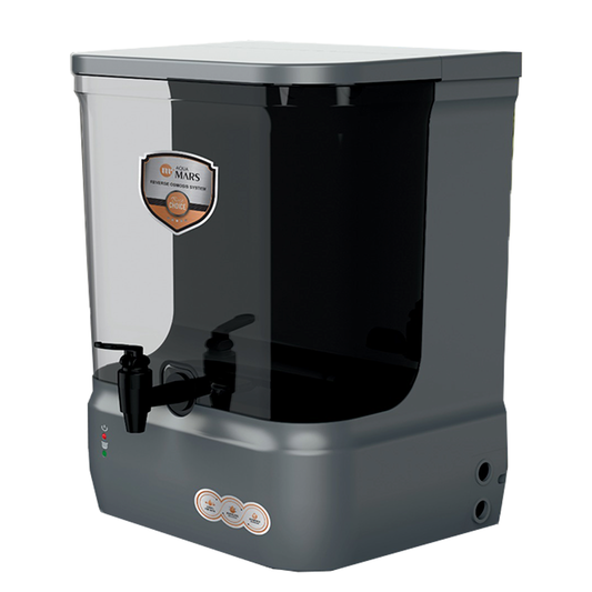 Aqua Mars RO+UV+TDS Water Purifier Premium Metallic Gray (9L)