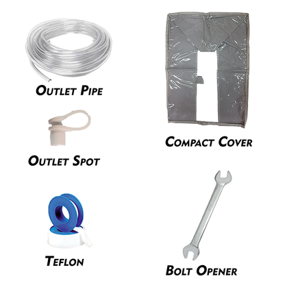 Bareeze Pure Filter Kit for Dr. Aquaguard Compact Water Purifier