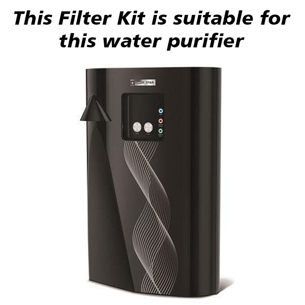 Bareeze Pure Filter Kit Compatible With BLUESTAR Pristina UV Water Purifier