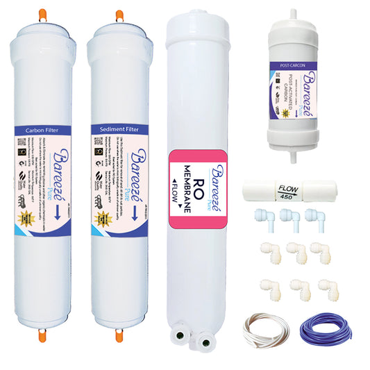 Bareeze Pure Service Filter Kit for Aquaguard Crystal NXT RO+UV+MTDS