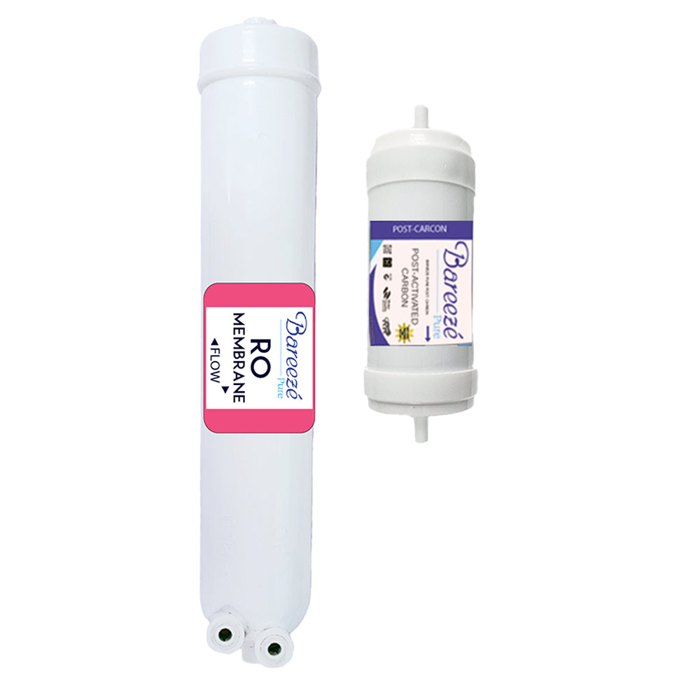 Bareeze Pure Service Filter Kit Compatible With Aquaguard Enhance RO+UV Water Purifier