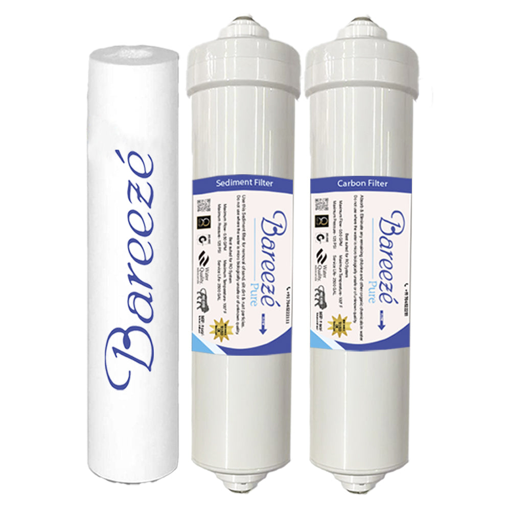 Bareeze Pure Compatible Filter Service Kit for Kent Ultra Water Purifier