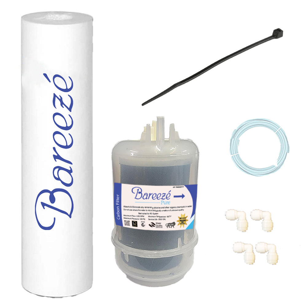Bareeze Pure Filter Kit for Pureit Classic UV+ G2 Water Purifier Complete Service Kit