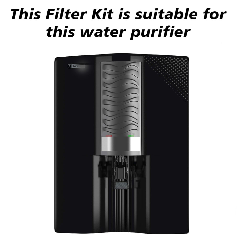 Bareeze Pure Compatible Filter Service Kit for Bluestar Majesto RO+UV Water Purifier