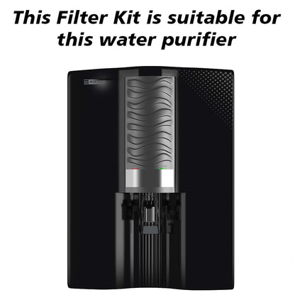 Bareeze Pure Compatible Filter Service Kit for Bluestar Majesto RO+UV Water Purifier