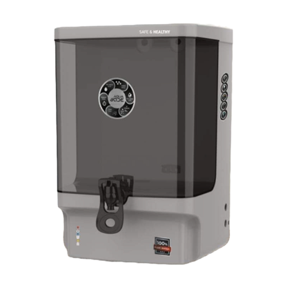 Aqua JADE RO+UV+TDS+Alkaline+Copper Water Purifier Premium Metallic Grey – 10L Advanced Purification for Healthier Water