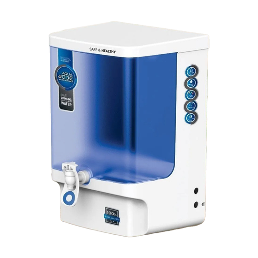 Aqua JADE RO+UV+TDS+Alkaline+Copper Water Purifier Premium Metallic Blue – 10L Advanced Purification for Healthier Water