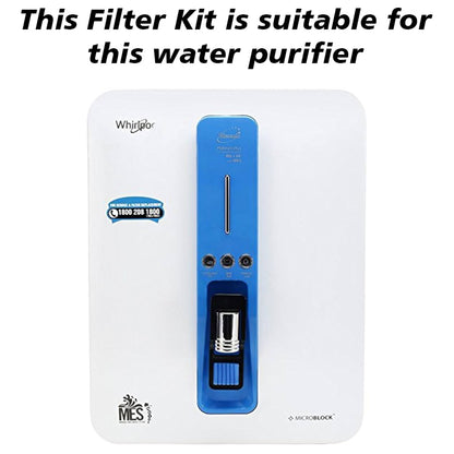 Bareeze Pure Compatible Filter Service Kit for Whirlpool Minerala Platinum Plus RO+UF Water Purifier
