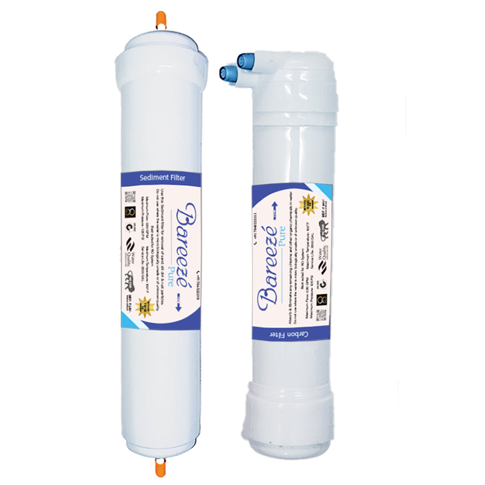 Bareeze Pure Filter Kit for Aquaguard Magna HD RO+UV Water Purifier Complete Service Kit for One Year