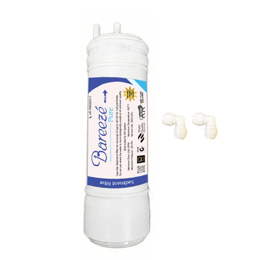 Barreze Pure Sediment Filter for LG Water Purifier | Dirt, Sand & Rust Removal Cartridge