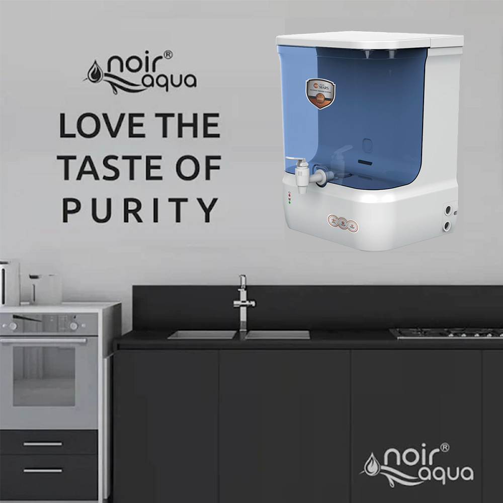 Aqua Mars RO+UV+TDS Water Purifier Premium Metallic Blue (9L)