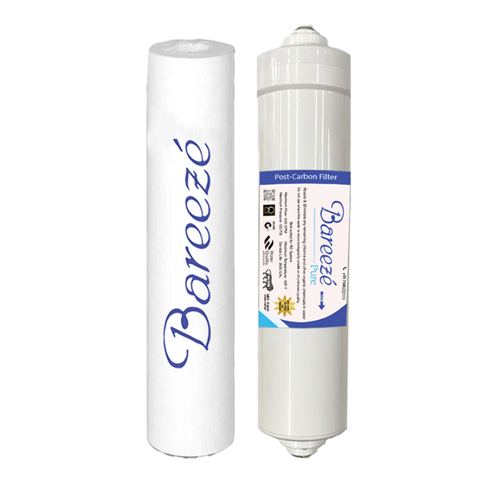 Bareeze Pure Compatible Filter Service Kit for Bluestar Adora RO+UV Water Purifier