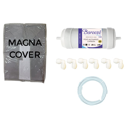 Bareeze Pure Service Filter Kit Compatible with Aquaguard Magna UV Water Purifier One Year Aquaguard Magna HD UV Water Purifier