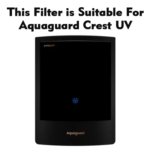 Bareeze Pure Filter Kit for Aquaguard Crest UV - Complete Filter Replacement Kit