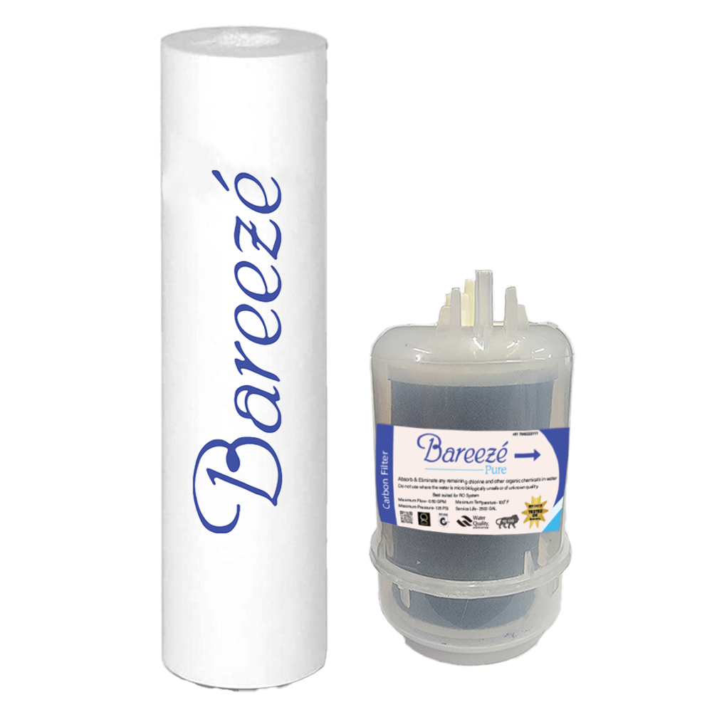 Bareeze Pure Filter Kit for Pureit Classic UV+ G2 Water Purifier Complete Service Kit