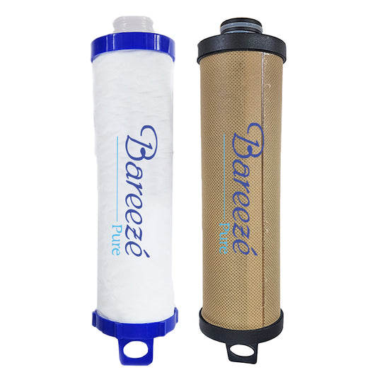 Bareeze Pure Filter for Aquaguard Infinity Water Purifier Carbon Block and Threaded PP Filter Prefilter Cartridge for Aquaguard Infinity