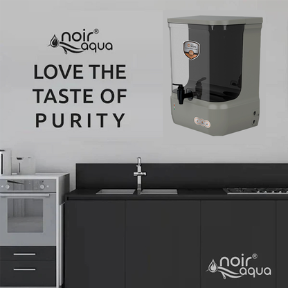 Aqua Mars RO+UV+TDS Water Purifier Premium Metallic Stone Badge (9L)